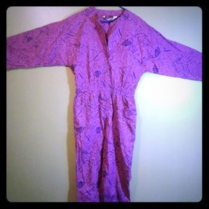 Vintage Diane Von Furstenberg cotton jumpsuit